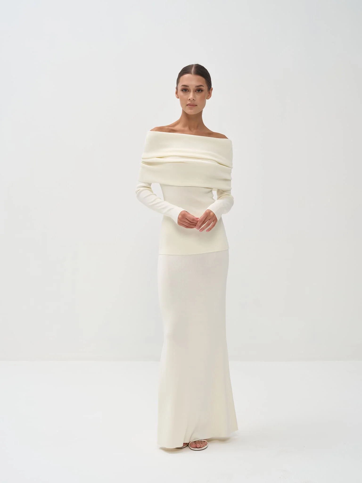 Madeline Knit Top & Maxi Skirt Set in Viscose Knit - Image 5