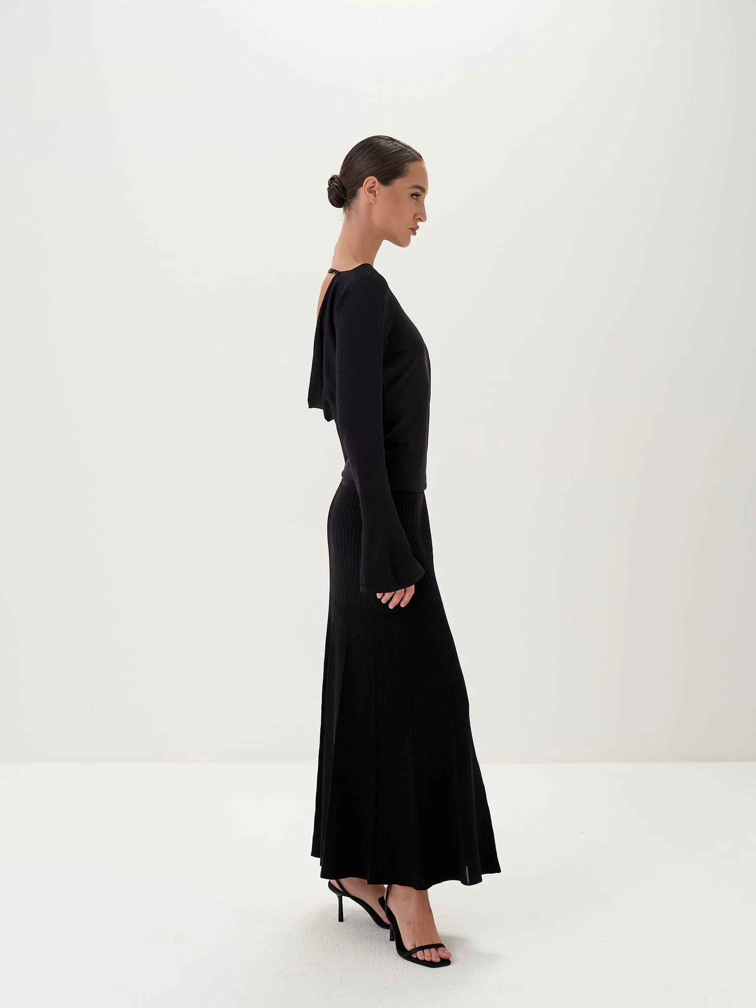 Paloma Top & Skirt Set in Viscose Knit - Image 3